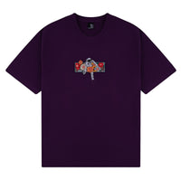 "flowers" T-Shirt purple