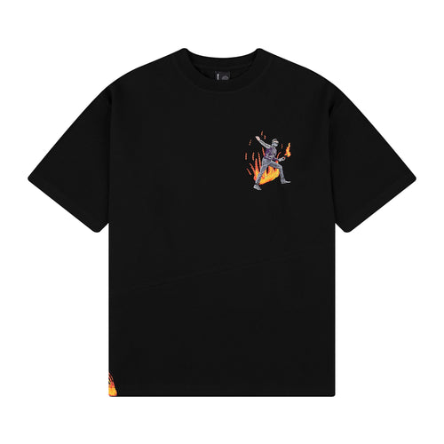 "riot" T-Shirt black 03