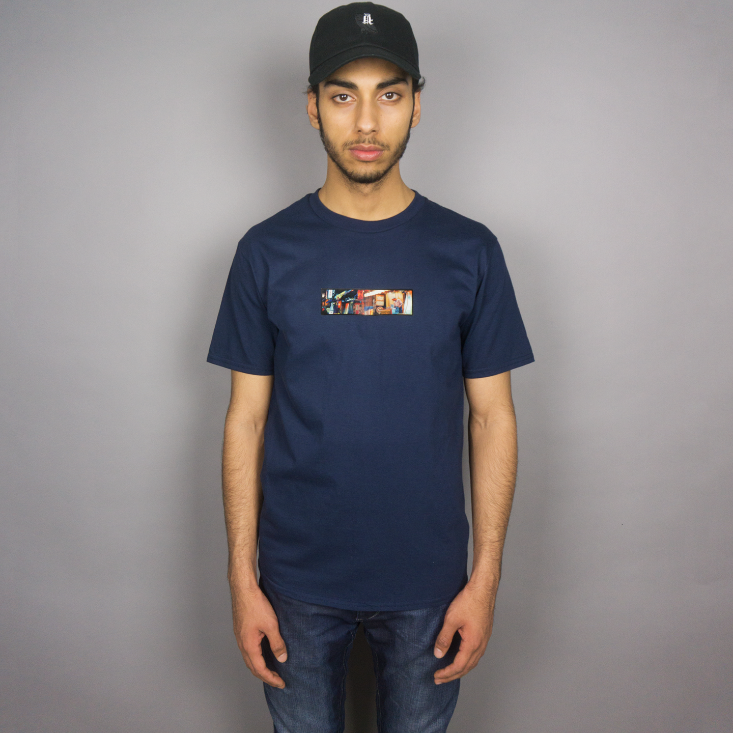 irojikakeトップス　Tシャツ　Already T-shirts NAVY irojikakeトップスTシャツAlready T-shirts NAVY