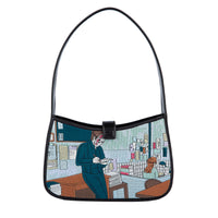 "the office" baguette Handbag