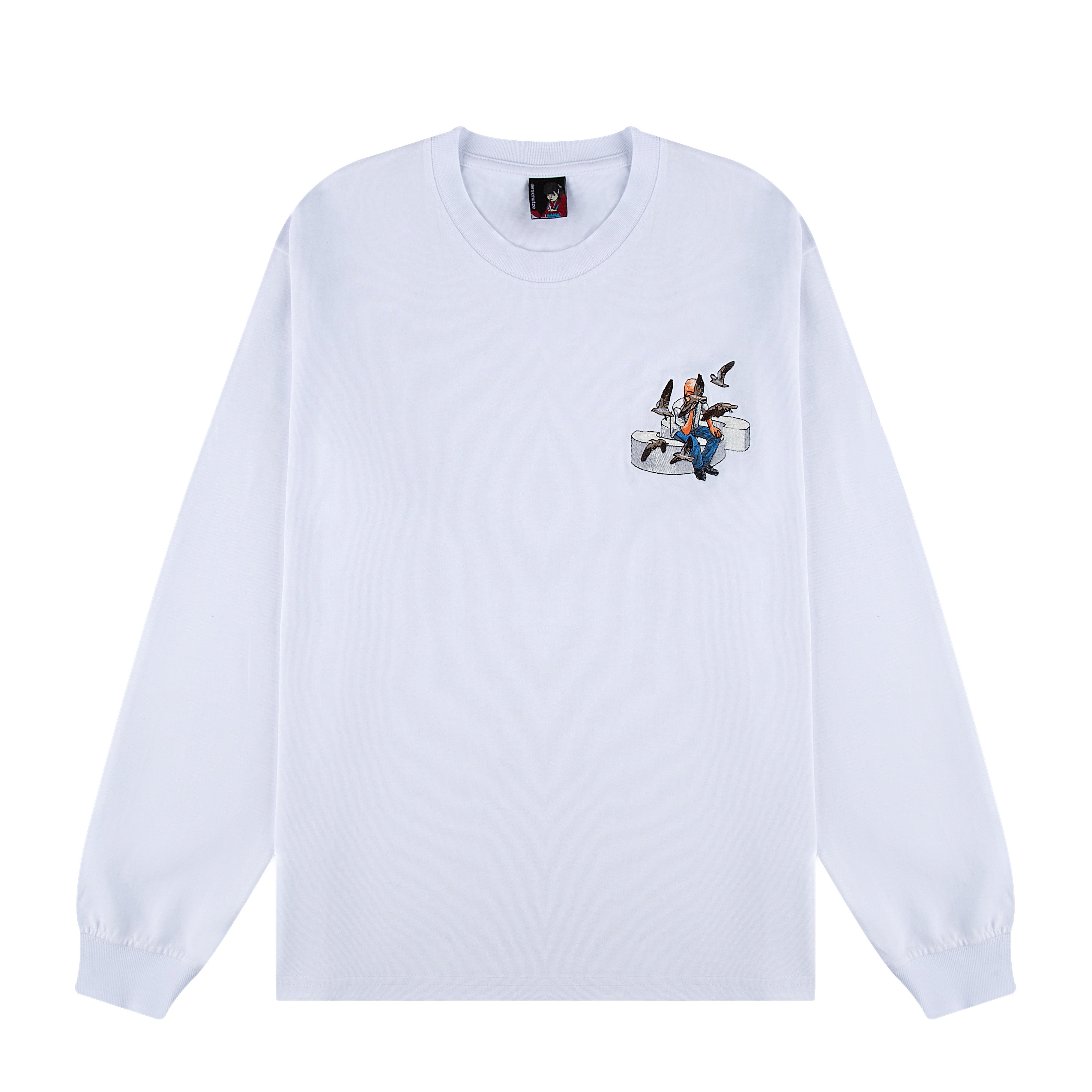 【未開封】DEUCE LONG SLEEVE SHIRT WHITE Adult Long Sleeve T-Shirts | Foot Locker