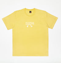 "falling man" T-Shirt yellow