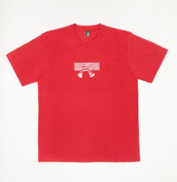 "falling man" T-Shirt red