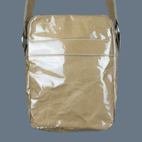 “Not recyclable” PVC PAPER shoulder Bag