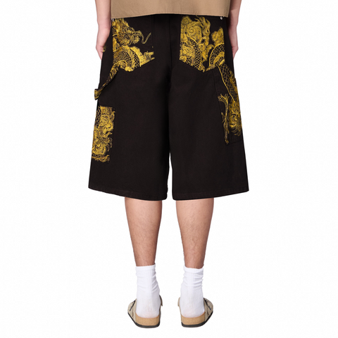 "shibuya" Jorts brown