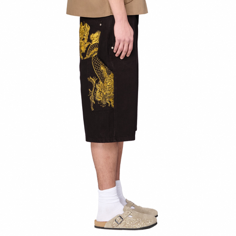 "shibuya" Jorts brown
