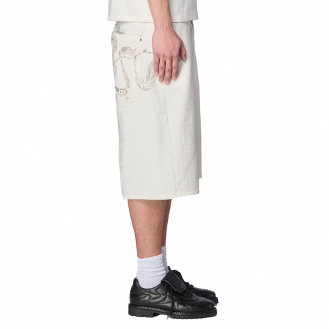 "yakuza" off white Jorts