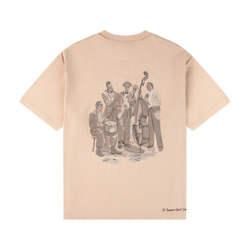 "Jazz" T-Shirt beige