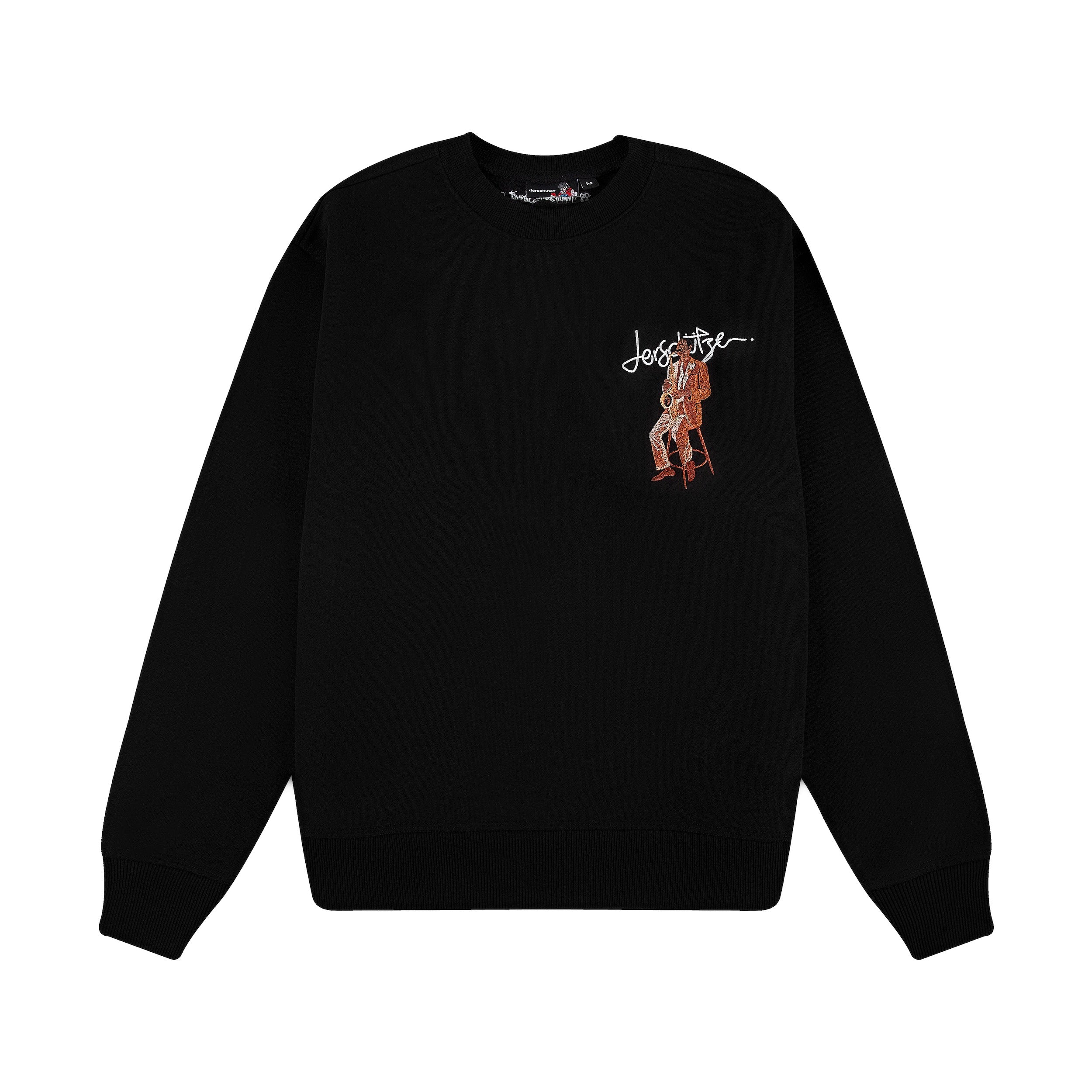 Jazz Crewneck Black Derschutze jazz-crewneck-black-derschutze