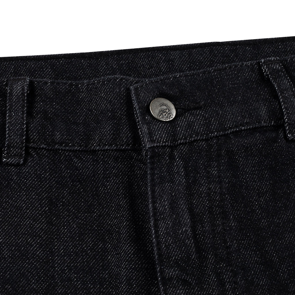 Laser-Distressed Denim Jeans main image 0