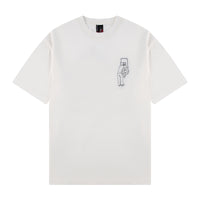 "faces" T-Shirt off white