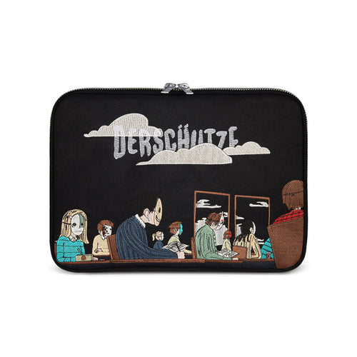 "faces" 13 inch laptop bag