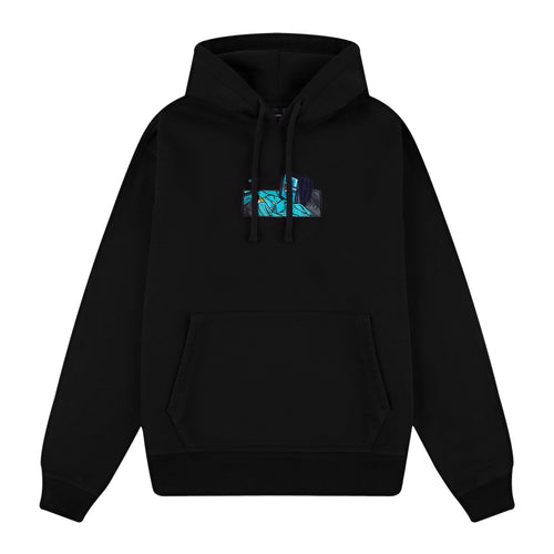 "tv" Hoodie black