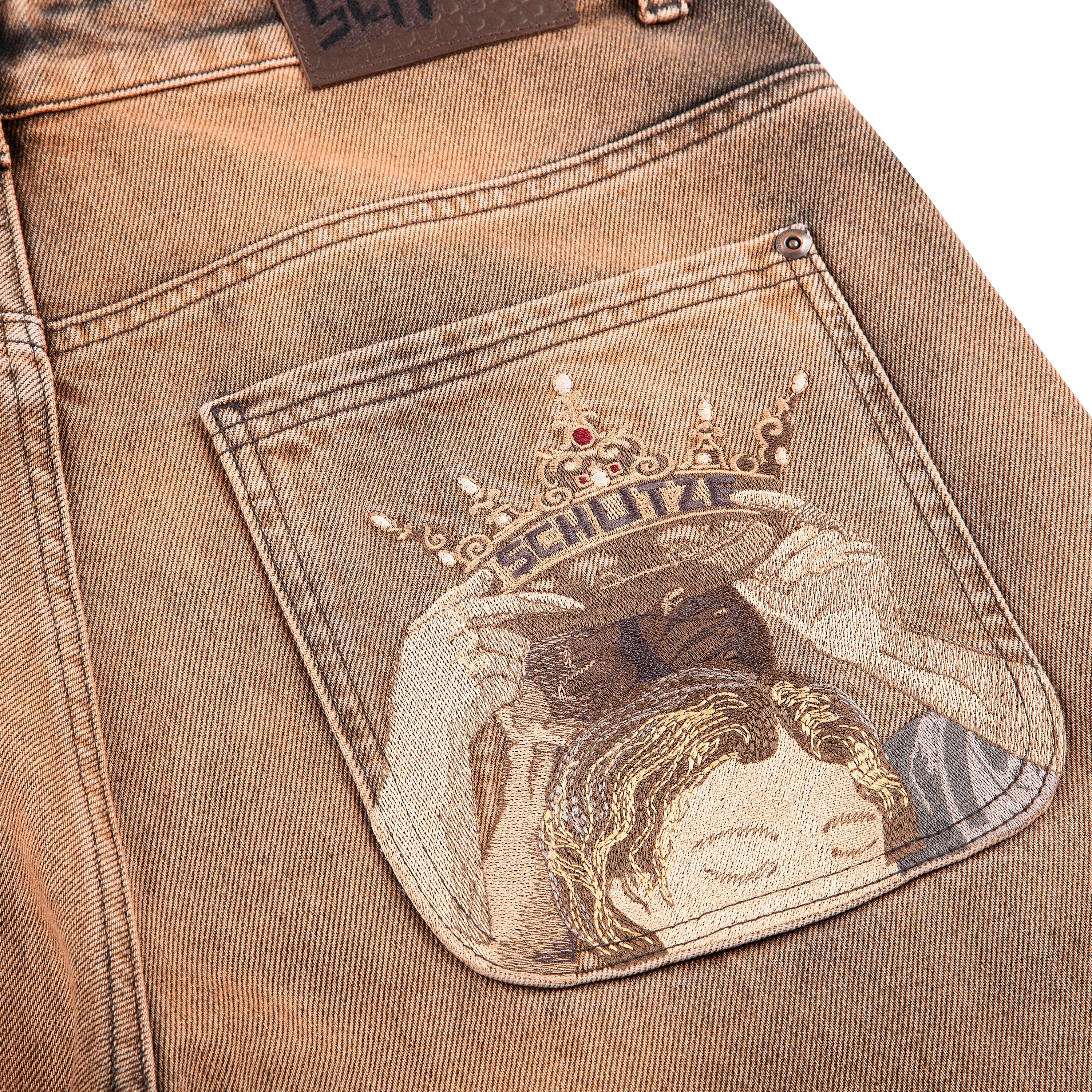 【YOURNUS】Bronze Gradation Wide Denim 6_6b2494f1-af08-4030-a07f-