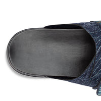 "lotus" slides navy