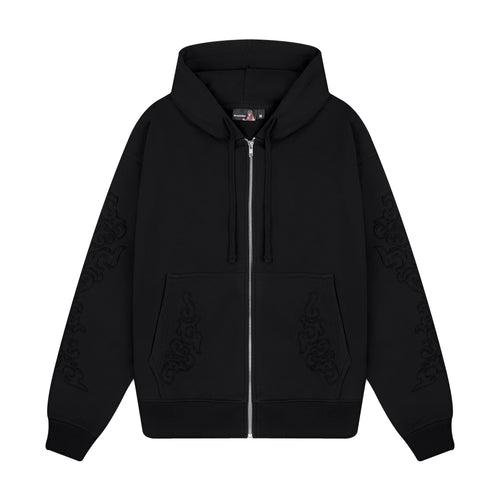 "western" Zip Up black