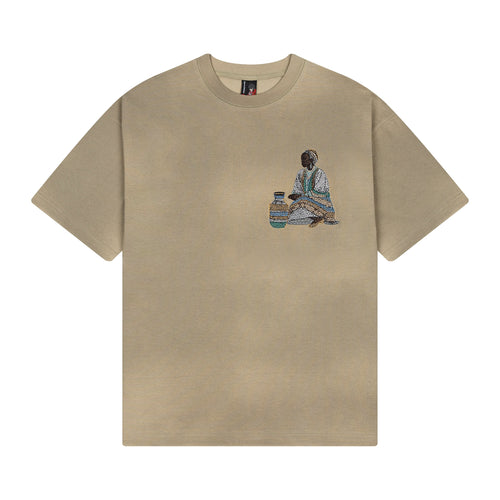 "mosaic" T Shirt khaki