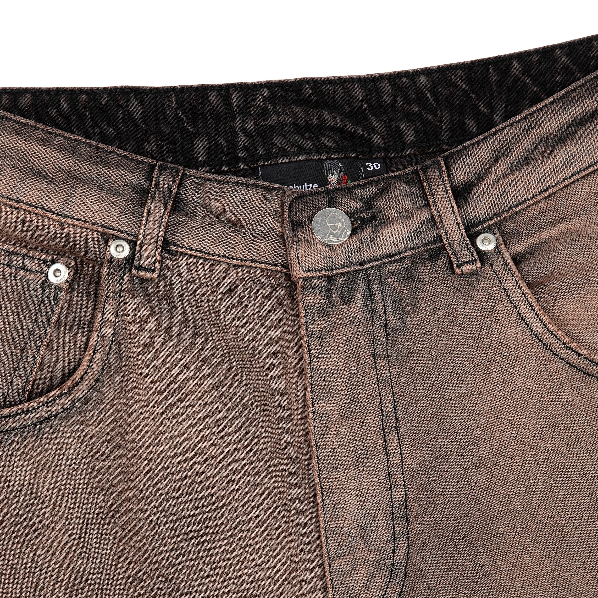 【SATIIIZ】Ense dart wide denim pants $_57.JPG?set_id=880000500F