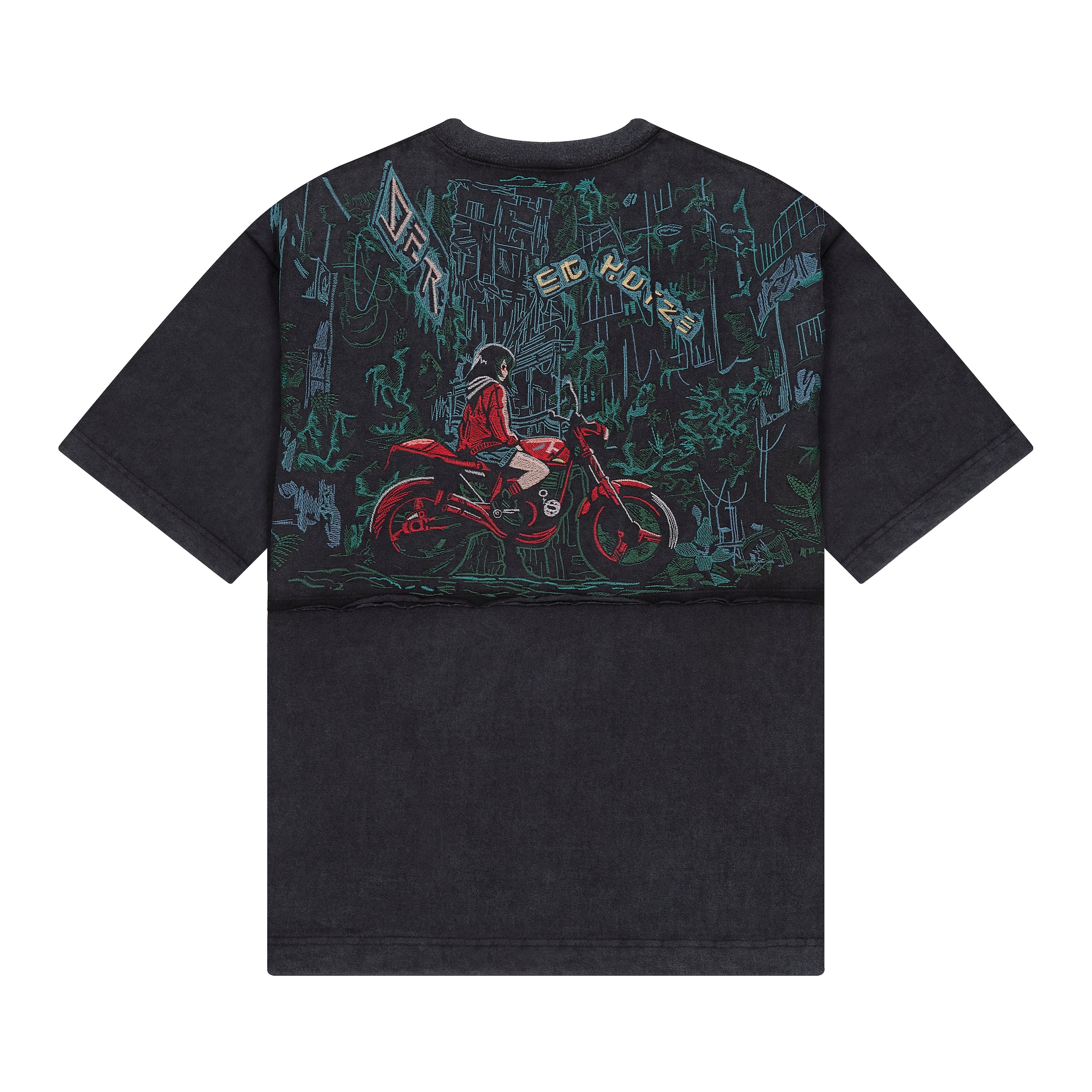 【未使用・タグ付】アパルトモン Sheer T-shirt ブラック2025SS NYC to RIO