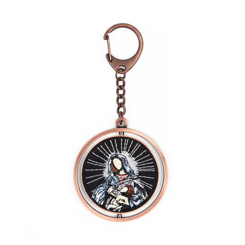 "awakening v2" round keychain