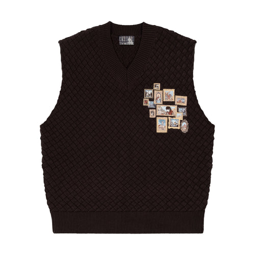 "gallery" Knit vest