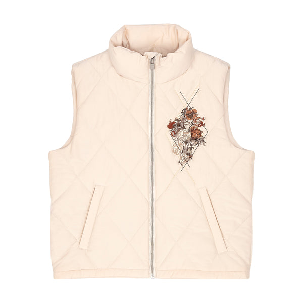 EMBROIDERY CORD VEST