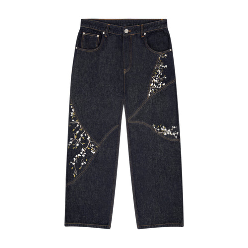 "blossom" raw Denim