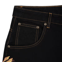 "garden of eden" Denim black