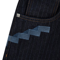 "on air" raw Denim