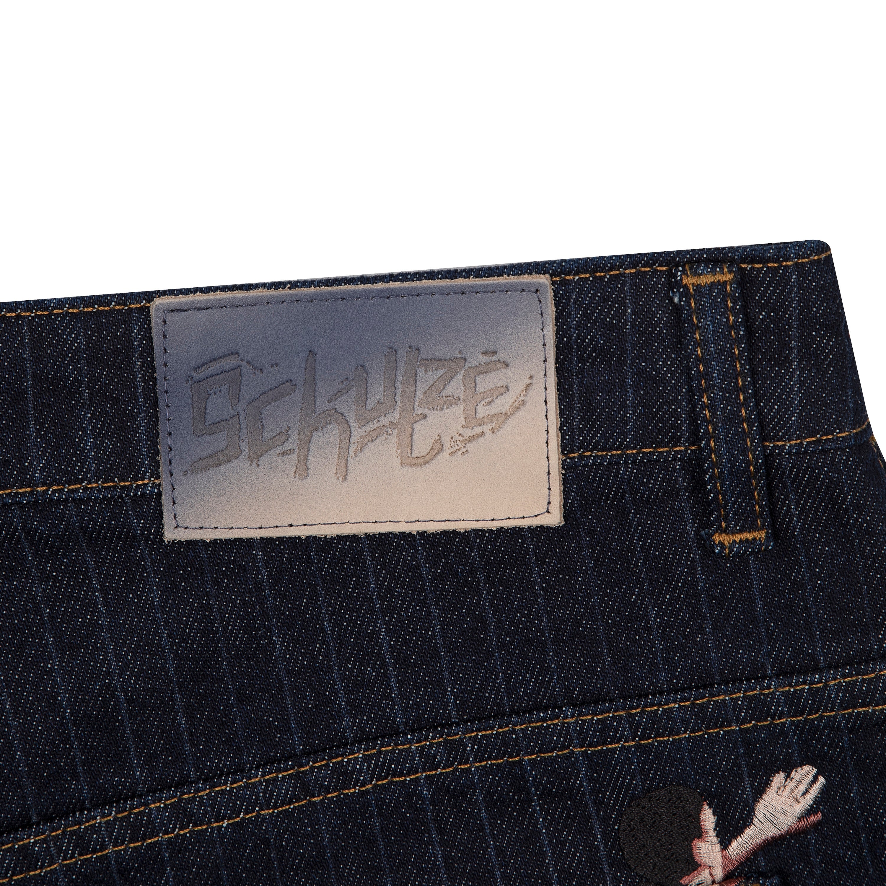 パンツ HOOD BY AIR shredder patch crash denim HOOD BY AIR shredder patch crash denim on air