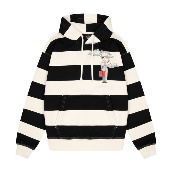 Tシャツ・カットソー IONSEOUL Cudier Warmer Stripe Hoodie zip-up JE521 on air