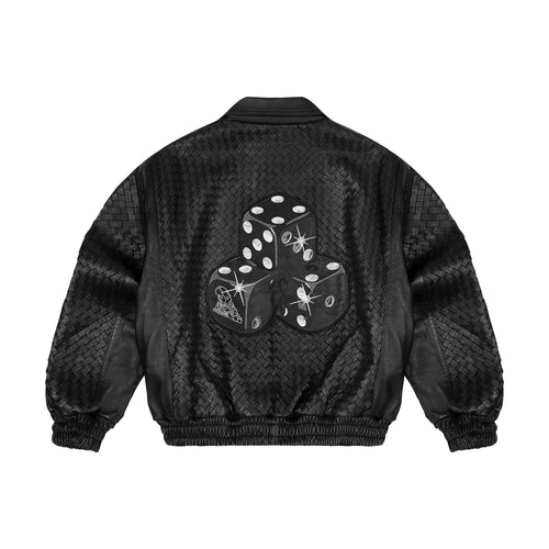 "dice" Leather Jacket