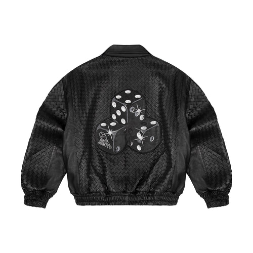 "dice" Leather Jacket