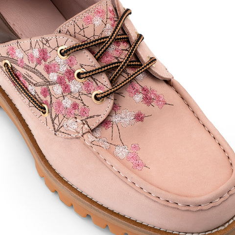 "blossom v2" Boat shoes pink