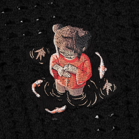 "koi fish v2" zip Knit