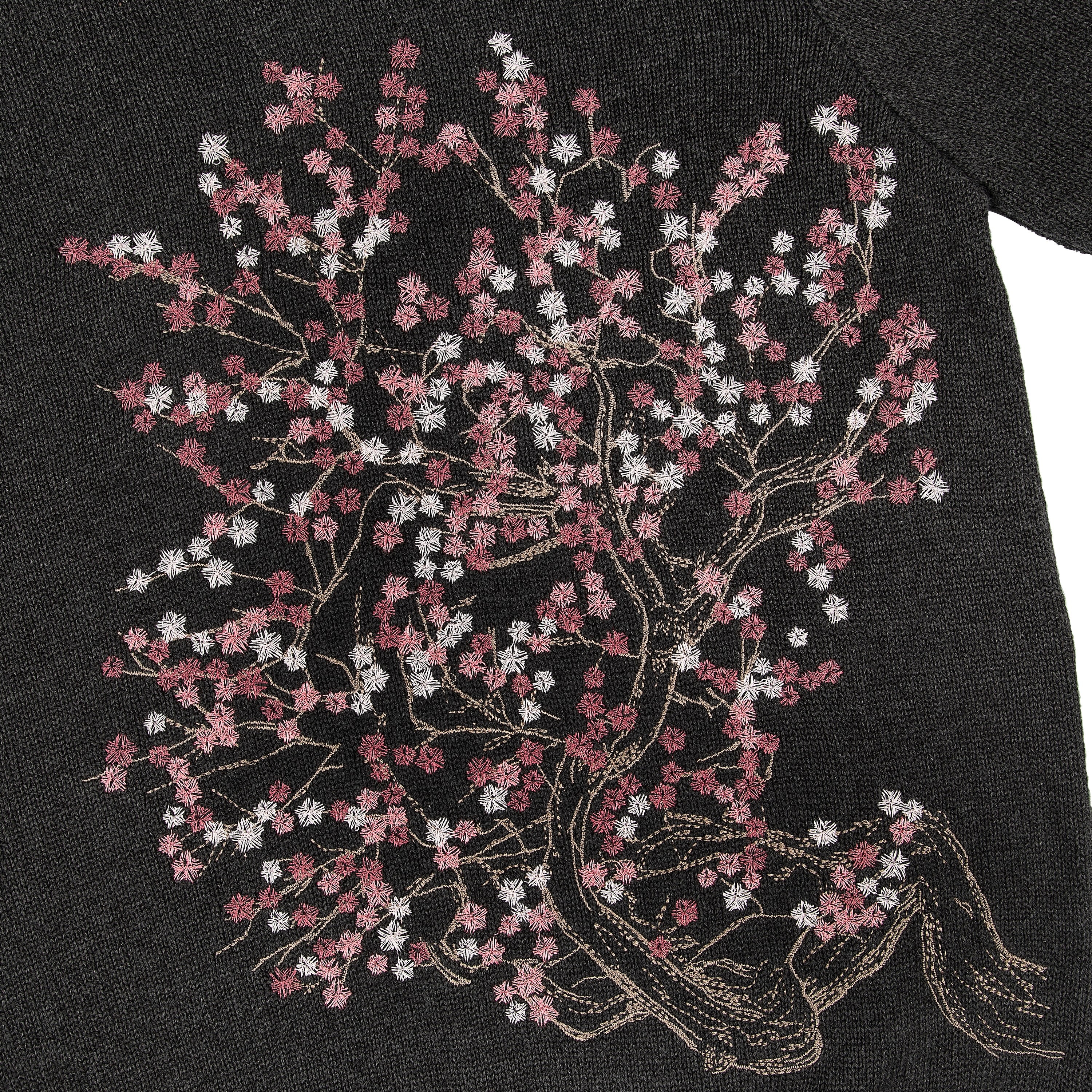 トップス APOCRYPHA. CHERRY BLOSSOM KNIT blossom v2
