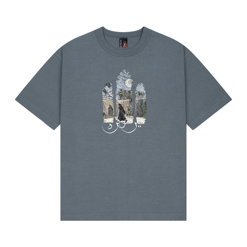 "aziza" T Shirt blue