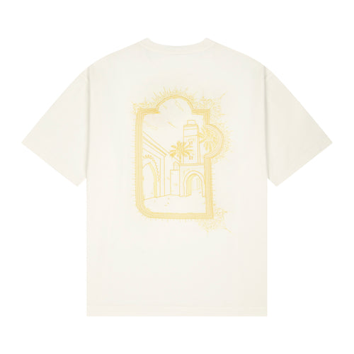 "aziza" T Shirt off white