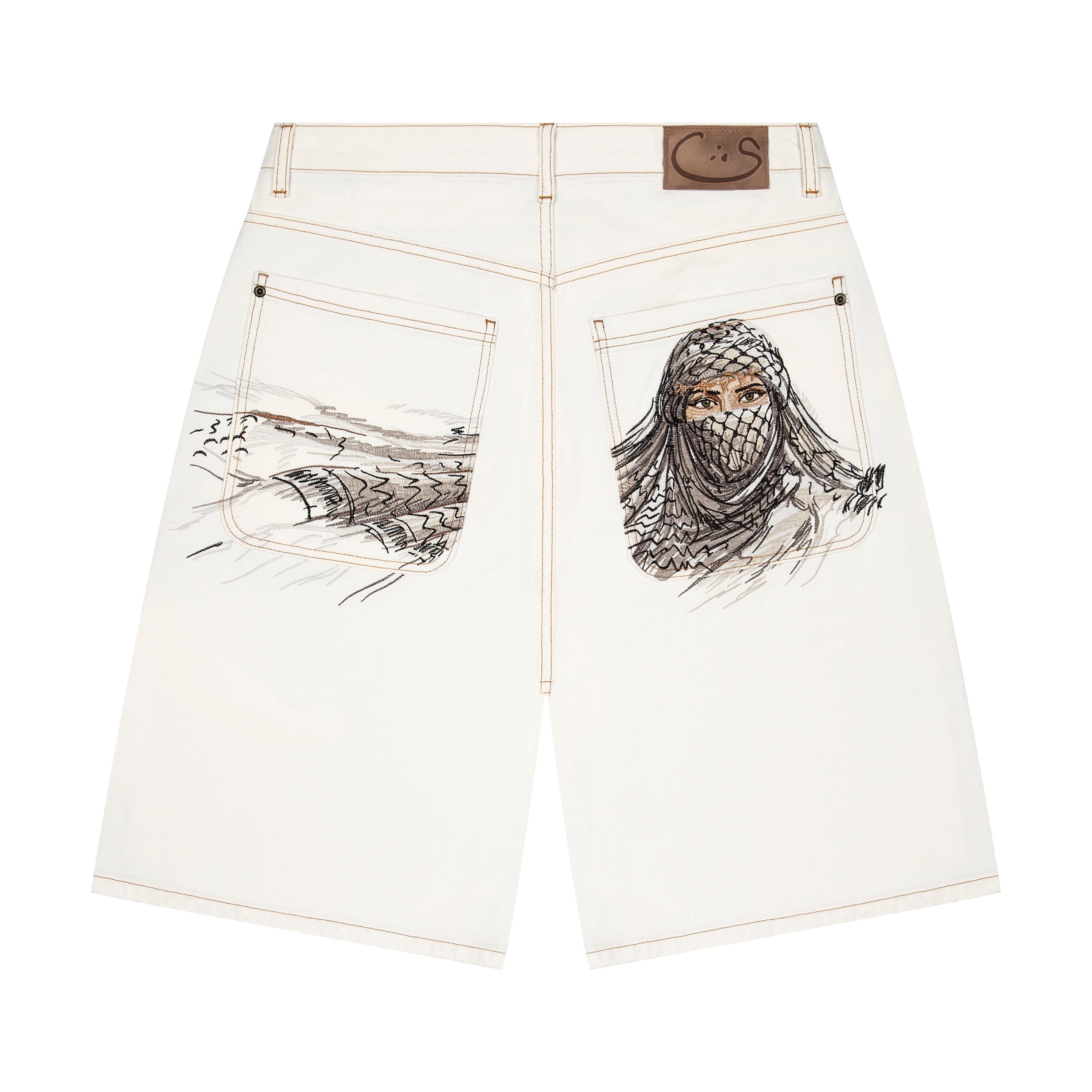 パンツ derschutze jorts whales v2