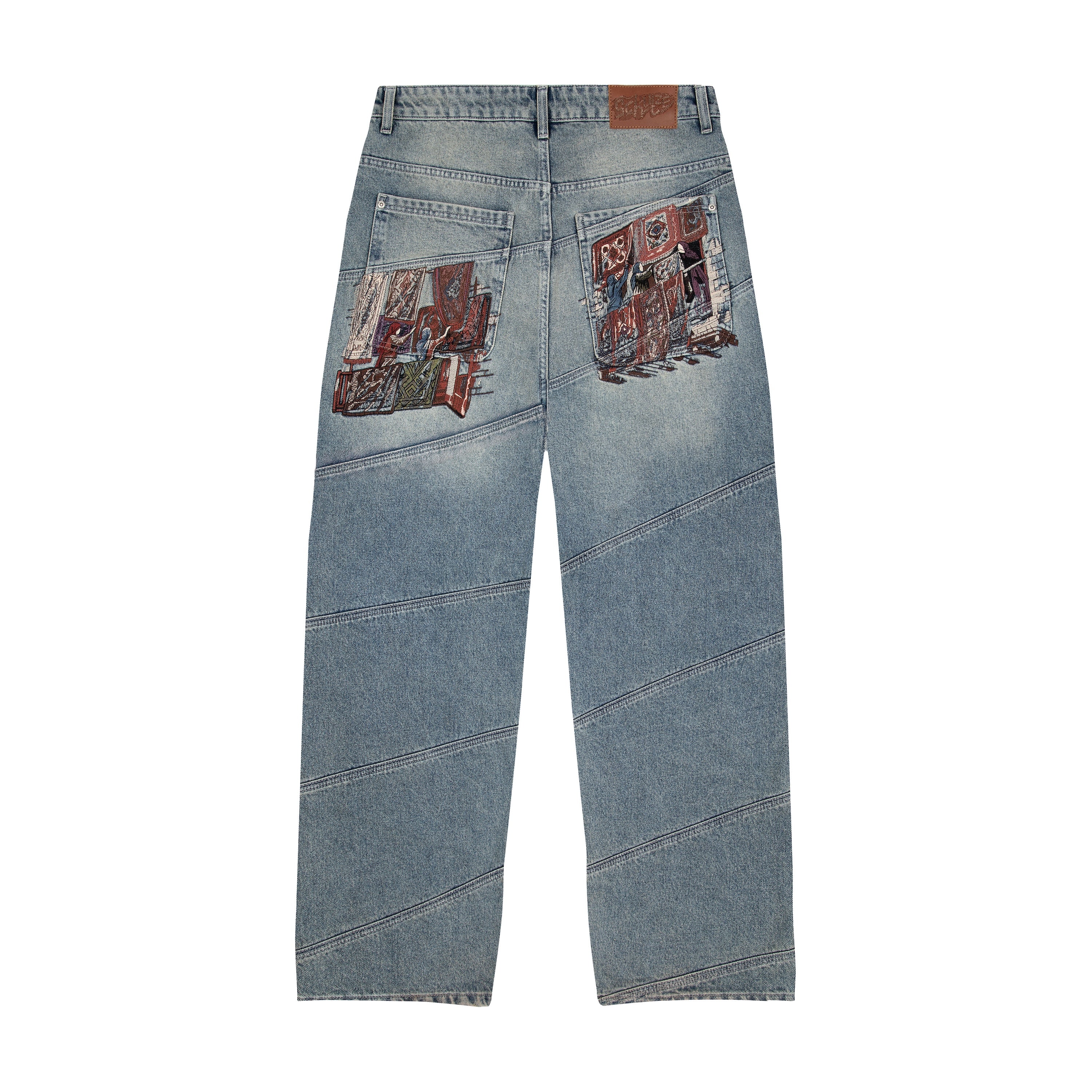 rest&recreation/PRINTED DENIM/Mサイズ yasmin v4