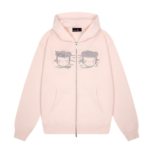 "koi" Zip Up pink