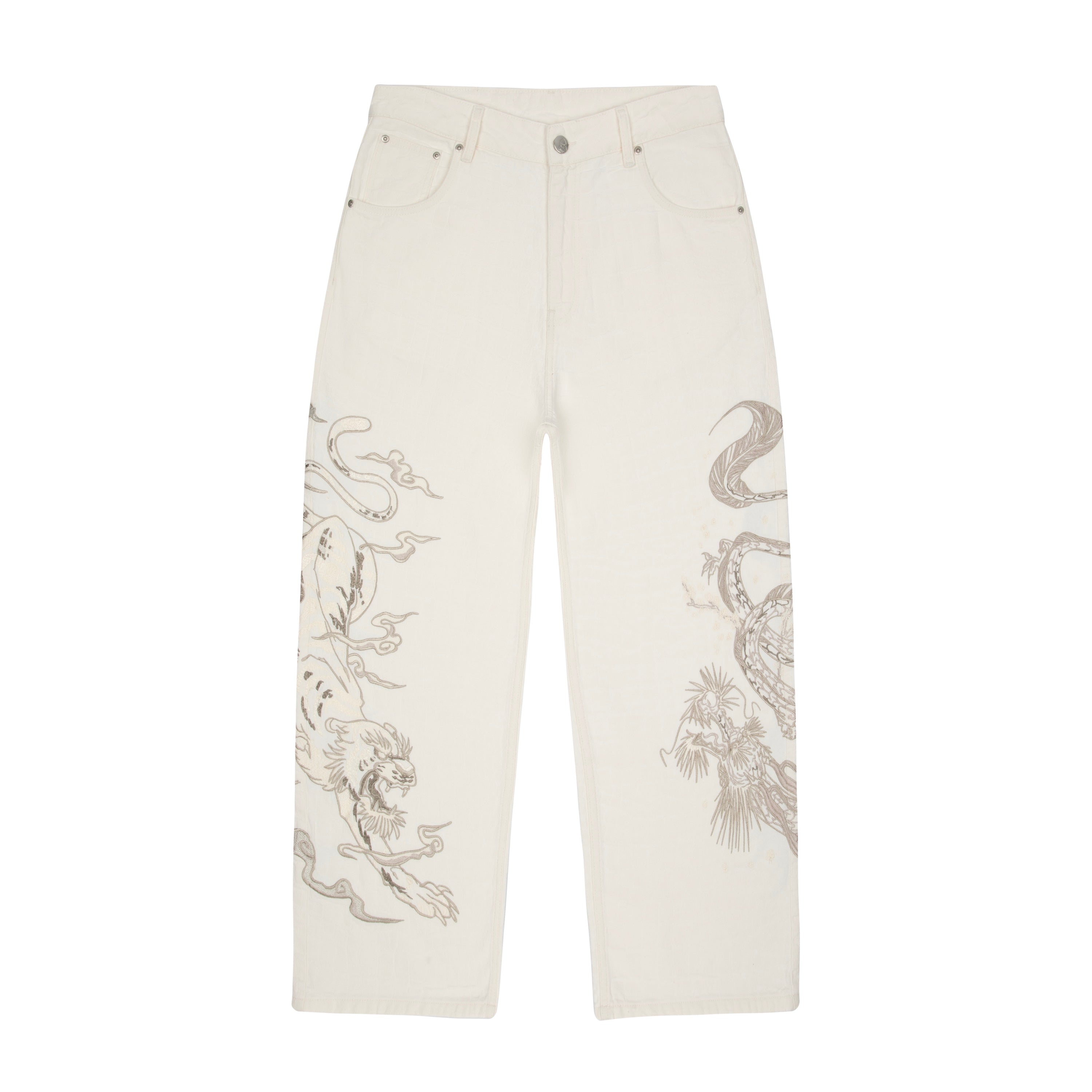 "yakuza" Denim off white