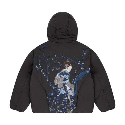 "yakuza v2" down Puffer jacket anthracite