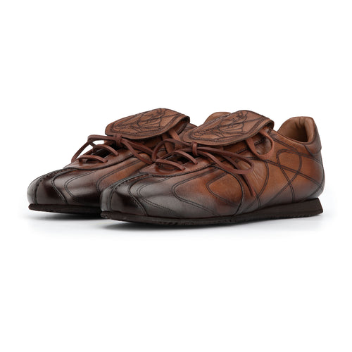 "yakuza" soccer shoes brown