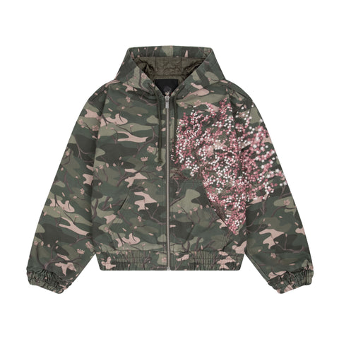 "blossom camo" workwear Jacket
