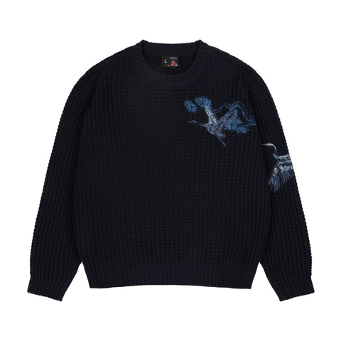 "kyoto" Knit navy