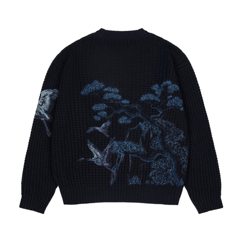 "kyoto" Knit navy