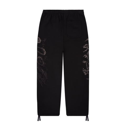"yakuza v3" Sweatpants black 01