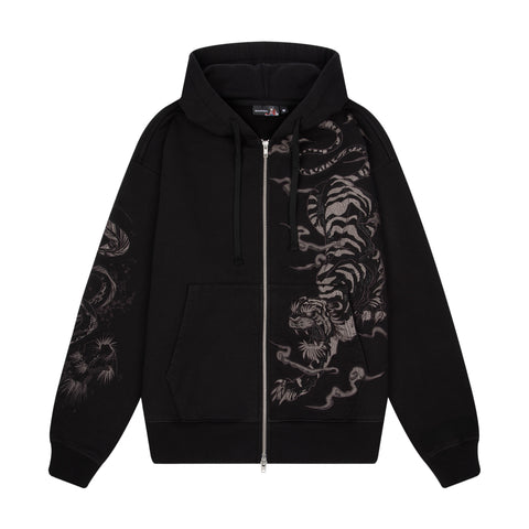 "yakuza v3" Zip Up black