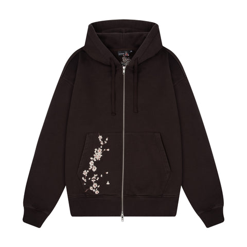 "yakuza v3" Zip Up brown